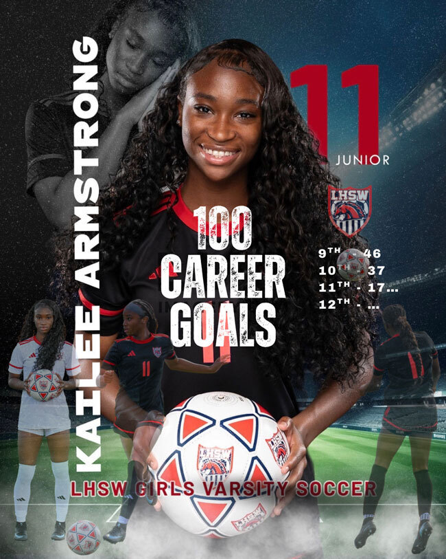 Life High School Waxahachie Soccer Star Kailee Armstrong Scores 100th Career Goal